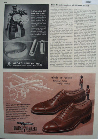 British Walkers Smith Synchro Flex 1947 Ad