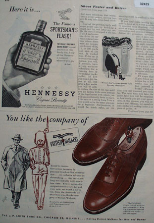 British Walkers Royal Guard 1948 Ad