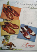 Fortune Shoes for Men Informals 1946 Ad