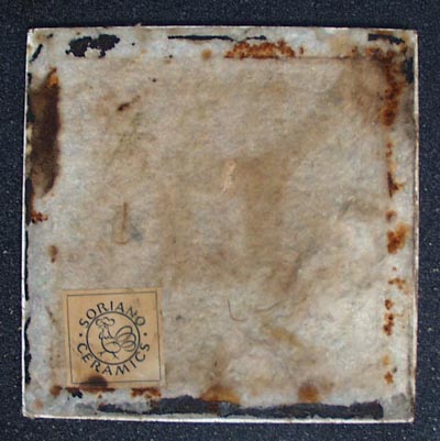 Soriano Ceramics Tea Tile