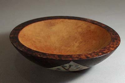 Wood Burned small bowl