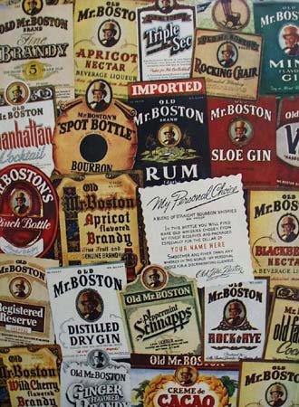 Old Mr Boston And 36 Labels Ad 1947