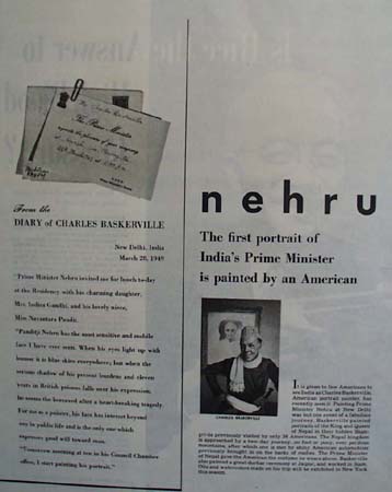 Nehru Prime Minister India Picture 1949