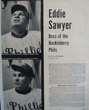 Eddie Sawyer Philadelphia Phillies Article 1951