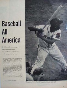 Fred Hany Mgr Milwaukee Braves Article 1957