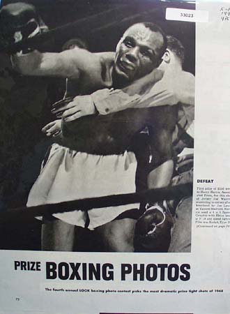 Prize Boxing Photos 1949