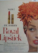 DuBarry New Royal Lipstick Ad 1958