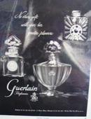 Guerlain Perfumes Christmas Ad 1953