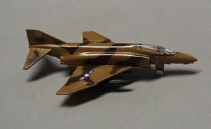 Metal realistic airplane F4C Phantom