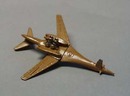 Metal realistic airplane B1 Bomber