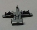 Metal realistic airplane A10A Fairchild Republic