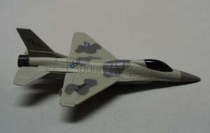 Metal die cast airplane F16 Falcon