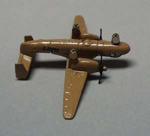 Metal realistic airplane Hawkeye
