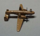 Metal realistic airplane Hawkeye