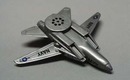 Plastic Realistic looking Navy 902 airplane