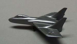Plastic mini airplane jewelry pin
