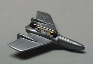 Plastic mini airplane jewelry pin