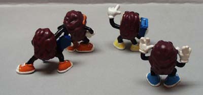 California Raisens Figurines 1988 by Applause