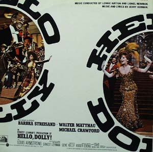 Hello Dolly Soundtrack record Album
