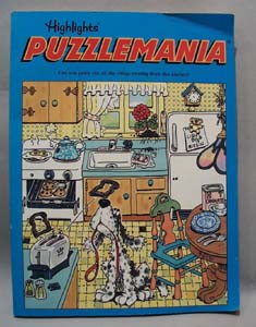 1990 Puzzlemania Highlights Book