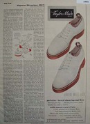 Taylor Made Shoe Born of Choice 1948 Ad