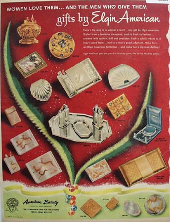 Elgin American Gifts 1950 Ad