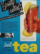Tea Council Iced Tea Frosty Relief 1951 Ad