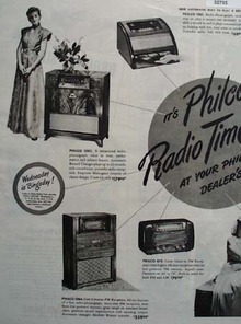 Philco Radio Phonograph Time 1947 Ad