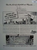 The Chessie Corridor Chesapeake and Ohio Lines 1941 Ad