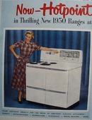 Hotpoint Ranges and Appliances 1949 Ad