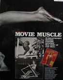 Movie Muscle Marilyn Monroe Alan Ladd 1987 Ad