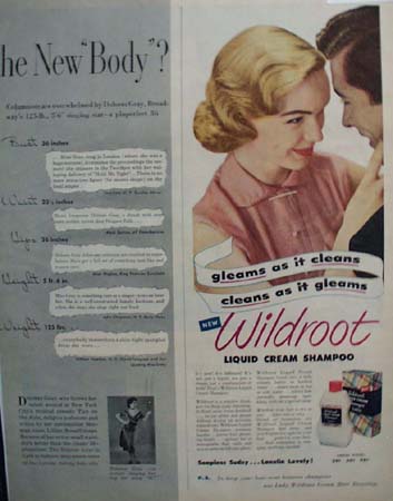 Wildroot Liquid Cream Shampoo 1951 Ad