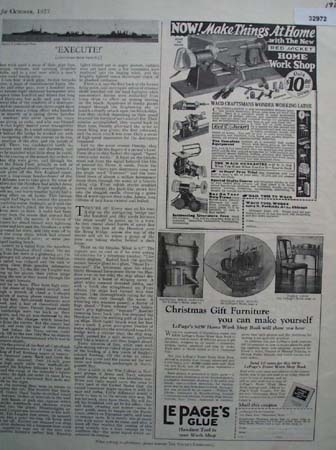 Waco Tool Works Home Work Shop 1927 Ad