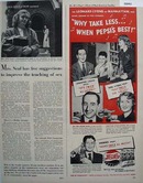 Pepsi Cola Real American Families 1949 Ad