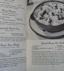 2 Sun Maid and Sunsweet Cookbooks 20th Century