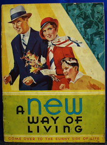A New Way of Living Cookbook 1932