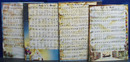 4 Different Cardboard Christmas Carols No Date