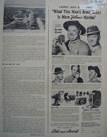 Bell And Howell Filmo Movie Cameras 1941 Ad