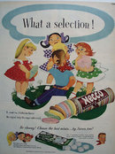 Necco Wafers And Canada Mints 1951 Ad