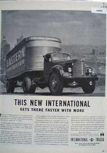 International Trucks Eastern Freighter 1946 Ad