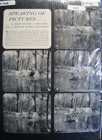 Speaking of Pictures Colonel Dunking 1942 Ad
