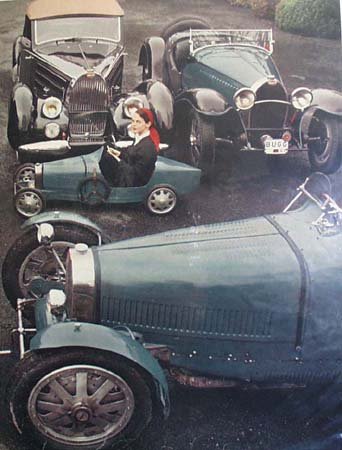 Ettore Bugatti Cars by Ken W. Purdy 1957 Article