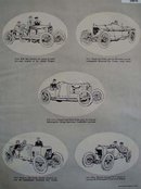Automobile Sketches by Richard Green 1956