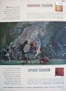 Capehart Farnsworth Television 1946 Ad