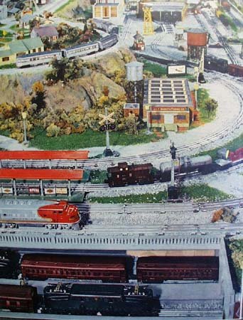 Lionel Miniature electric trains and Toys 1953 Ad