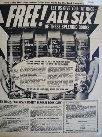 Book league of America Books