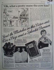 Youths Companion Prize and Premium 1928 Ad