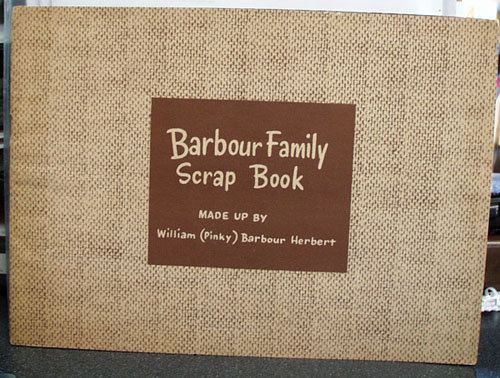 Barbour Family Scrap Book.