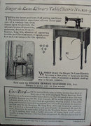 Victorian Trade card of a Cat-Bird and Egg for Singer Sewing Machines
