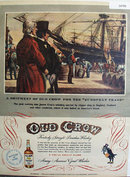 Old Crow European Trade 1951 Ad